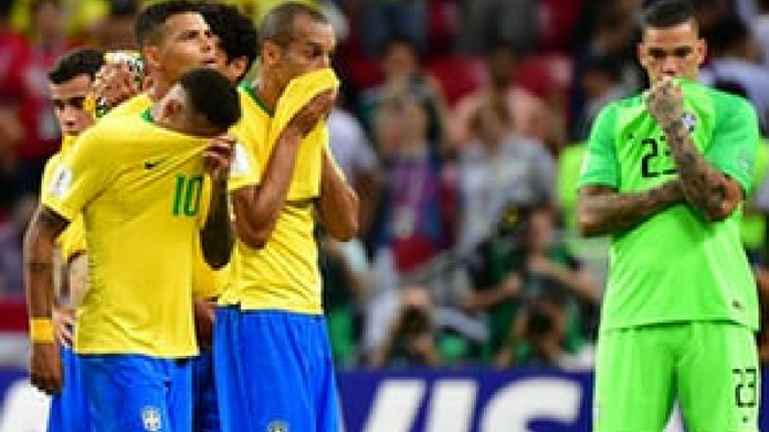 this is how brazil team was welcomed back home