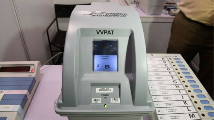 vvpat machine brought to kollam
