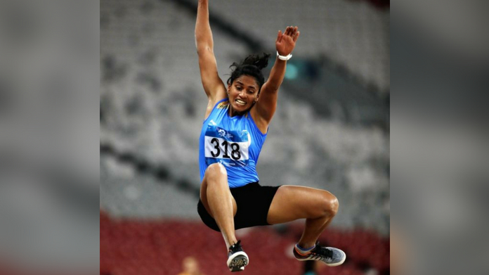 india bags silver in asian games long jump