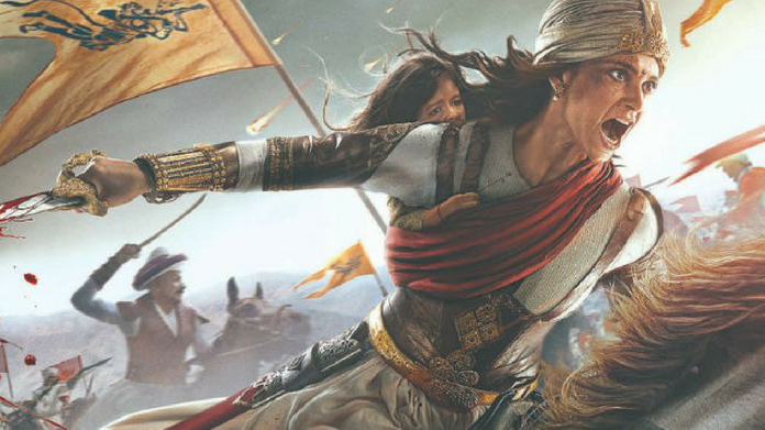 kangana ranaut as rani lakshmi bhai in manikarnik