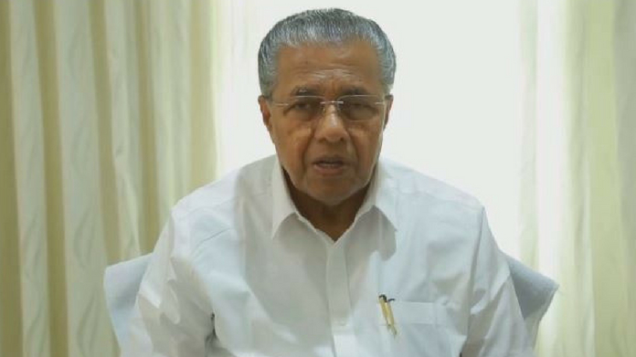 pinarayi vijayan video message