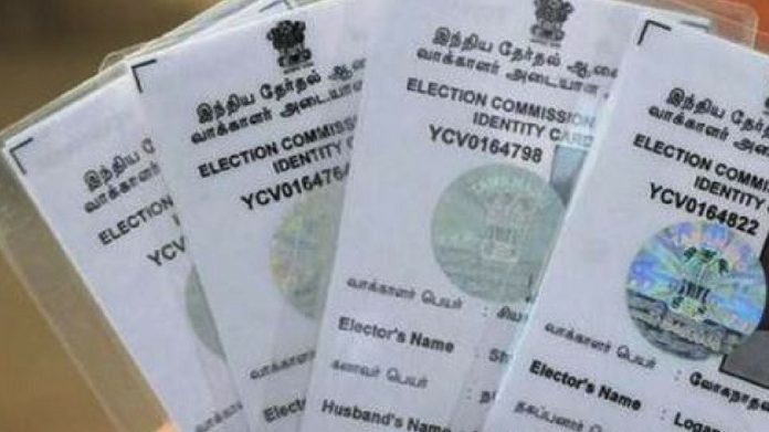 voters id card will be issued for free