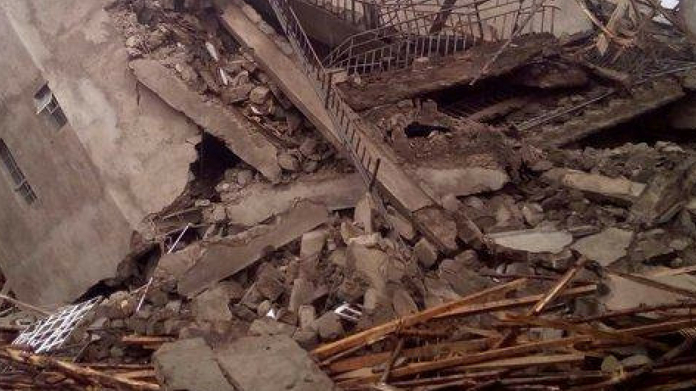 vythiri shopping complex collapsed