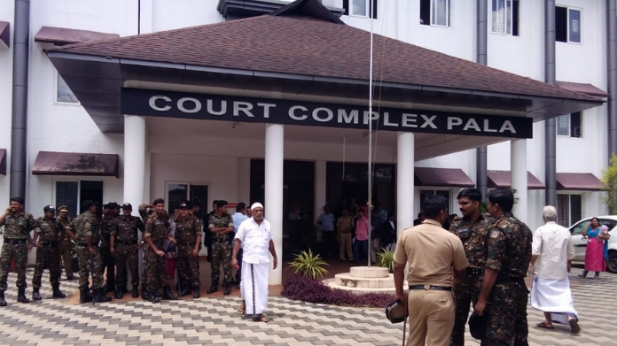 franco mulakkal brought to pala magistrate court