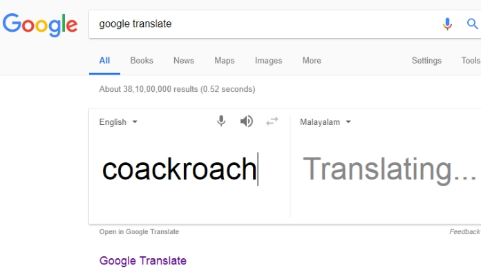 google translate