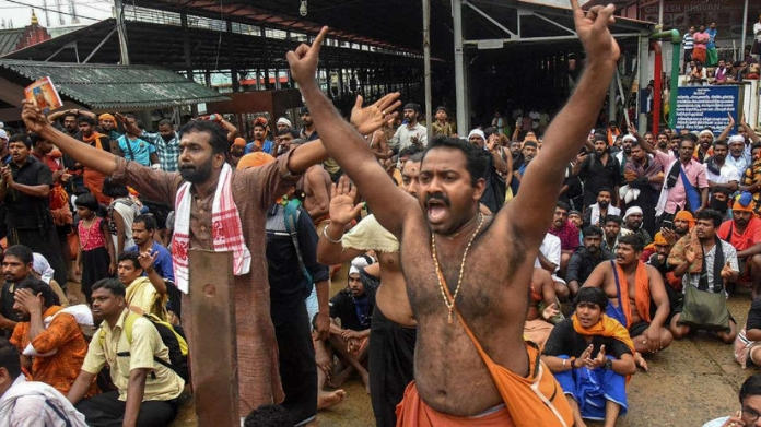 2825 arrested in connection with sabarimala issue