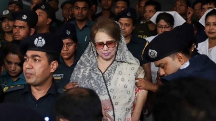 7 year imprisonment for khaleda zia