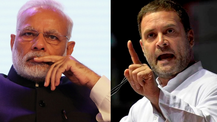 Rahul gandhi and modi