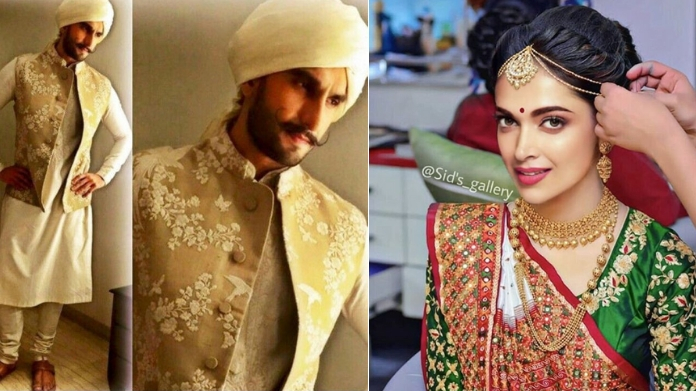 deepika ranveer singh to tie knot today