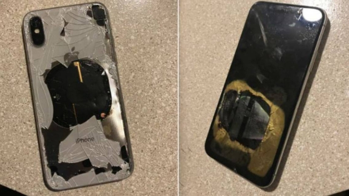 iphone exploded