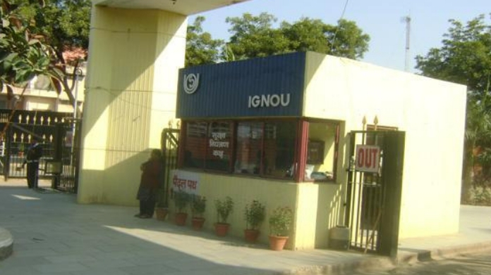 IGNOU didnt distribute textbook to students
