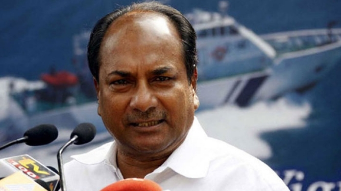ak antony lashes out at govt