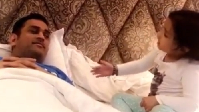 dhoni and ziva
