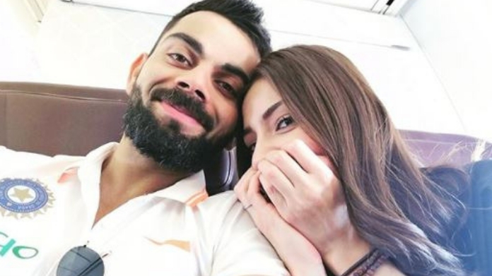VIRAT KOHLI AND ANUSHKA
