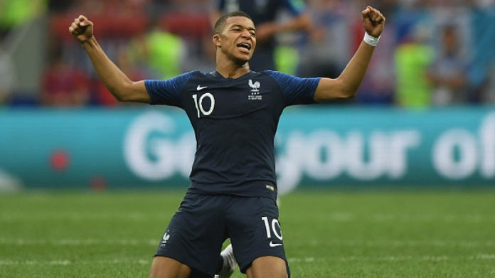 Kylian Mbappe 2018 french player of the year