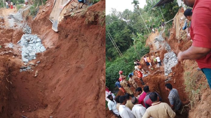 landslide in malappuram edavanna killed one