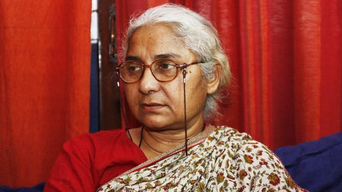 medha padkar protest at thiruvananthapuram