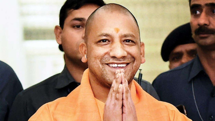 only bjp can get ram temple constructed says yogi adityanath