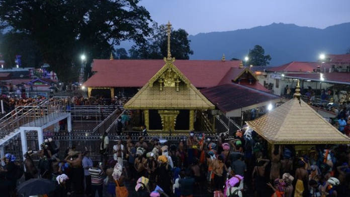 36.73 crore drop in sabarimala income