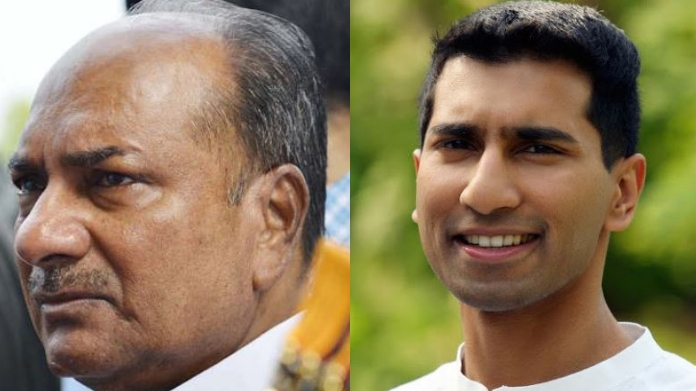 anil antony and ak antony