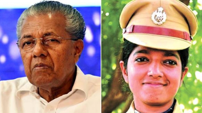 chief minister dismisses sp chaithra act
