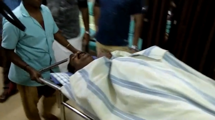 congress worker attacked in palakkad