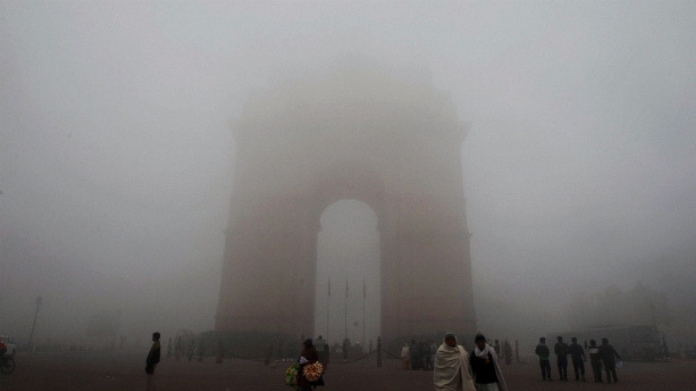 heavy fog in delhi
