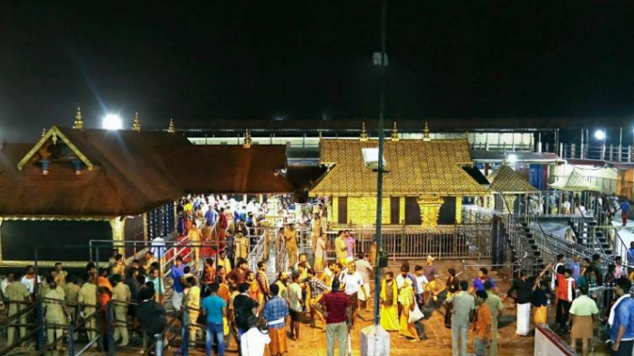 tourists blocked and sent back from sabarimala