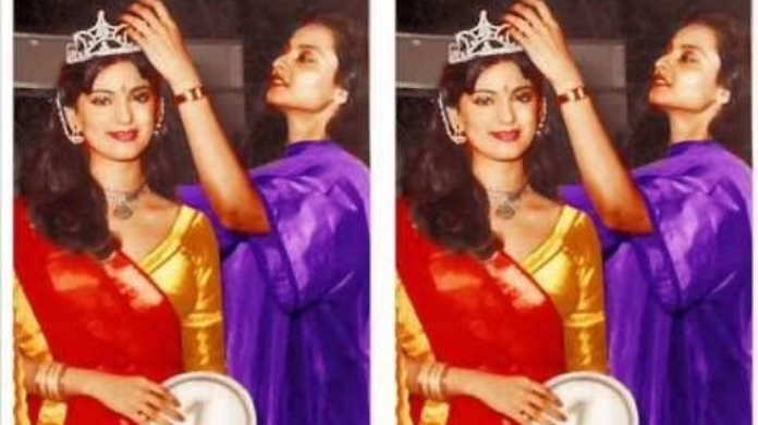 juhi chawla miss india unseen pics