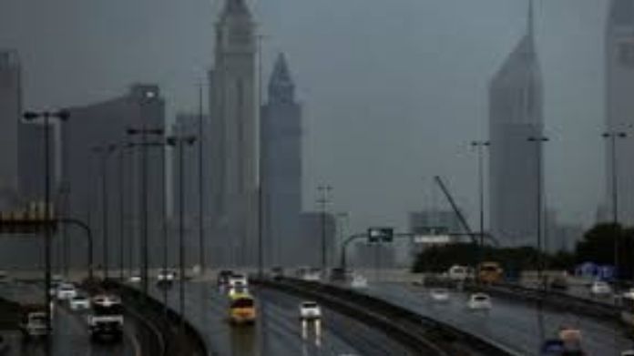 rain at dubai
