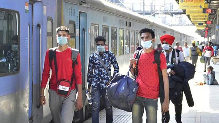 Train passengers,  arrive, half an hour early,  other state travel,  Medical certificate