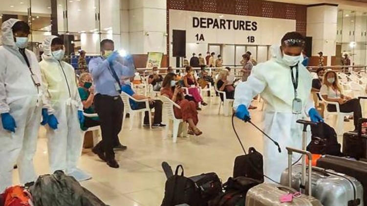 total 80000 people from abroad to kerala