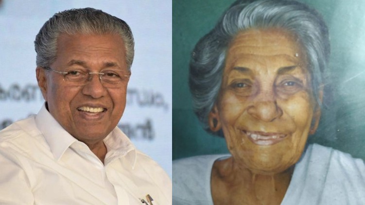 pinarayi vijayan mothers day