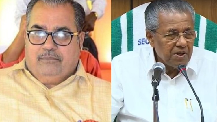 varadarajan pinarayi vijayan condole