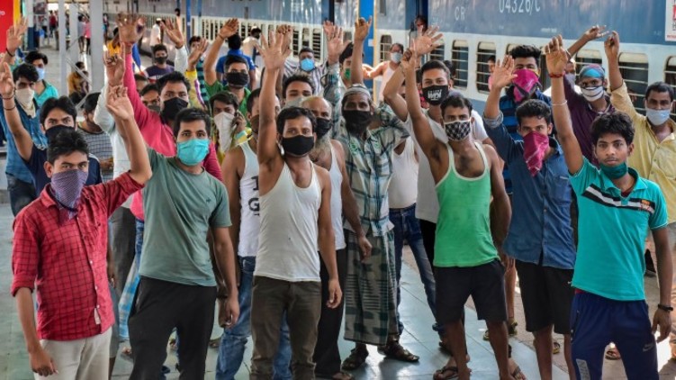 migrant workers train up