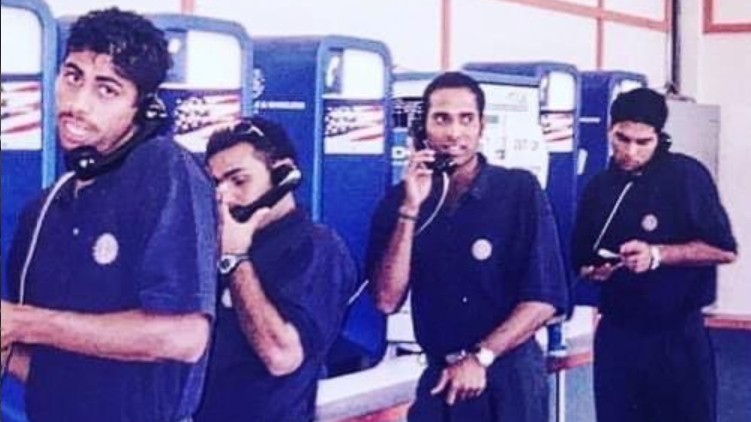 yuvraj sing throwback picture