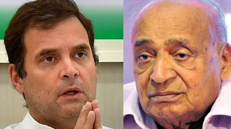 mp veerendrakumar-rahul gandhi