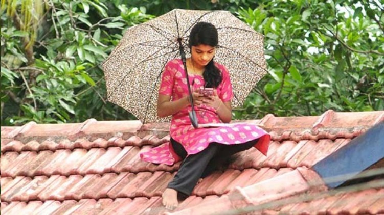 Namitha kottakkal girl rooftop