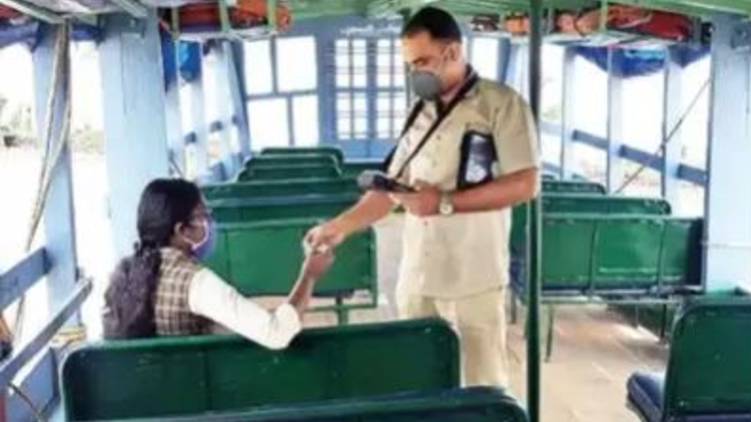 kerala plies 70 seat boat plus one student write exam