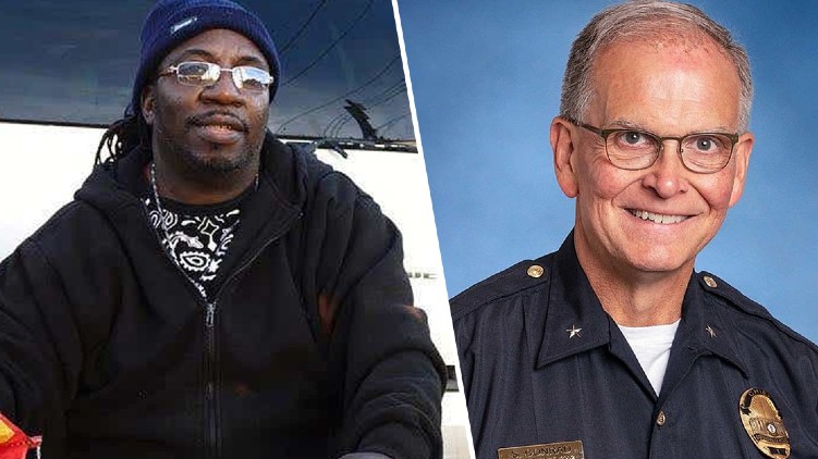 black man police america