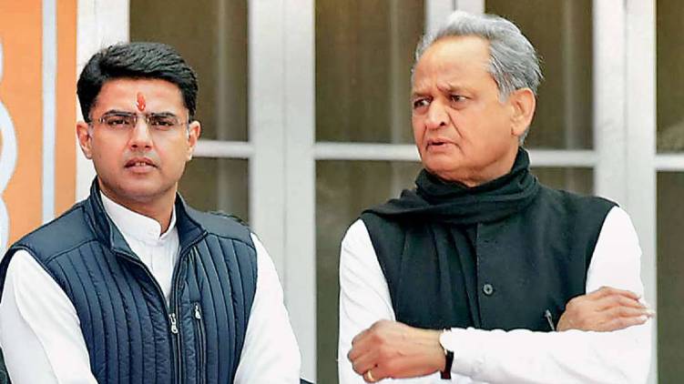 bjp attempts topple rajasthan govt alleges congress