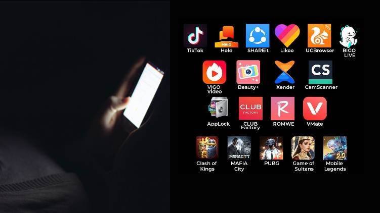 Indian secret Agencies against 52 chinese apps