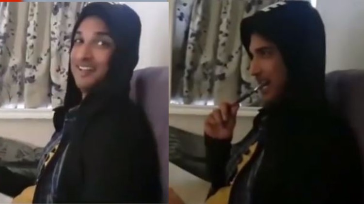 sushant singh old video