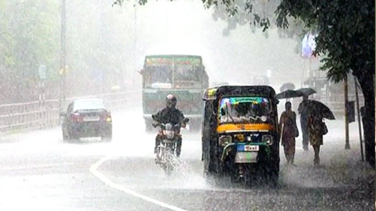 heavy rain yellow alert