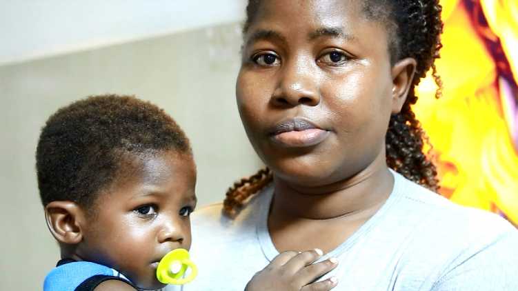 family from a Liberian seeking treatment of their infant son;