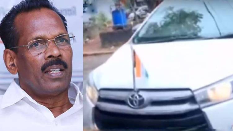 tp ramakrishan car blocked youth league kozhikkode