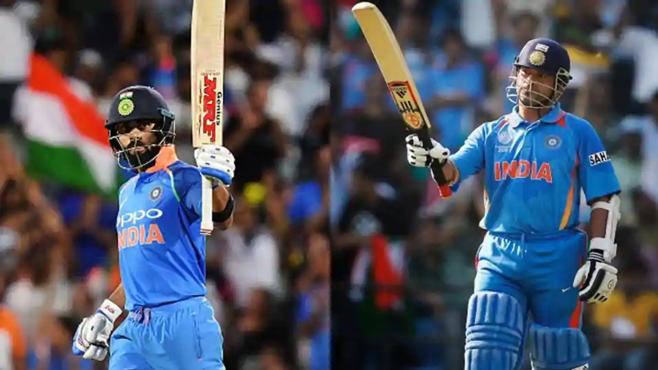 virat kohli sachin tendulkar