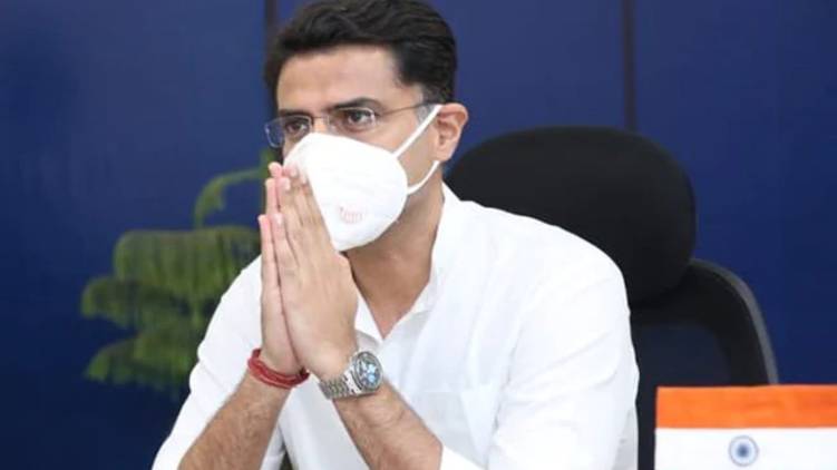 sachin pilot removed from cabinet and pcc