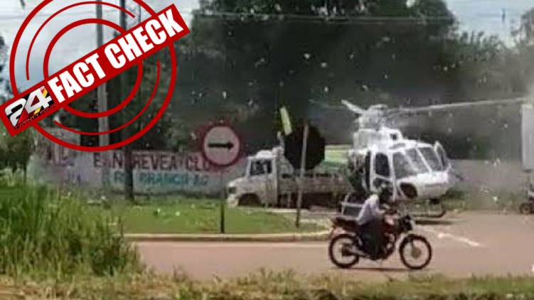 fake helicopter accident claiming from punjab 24 fact check