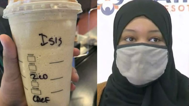 Muslim woman Starbucks ISIS